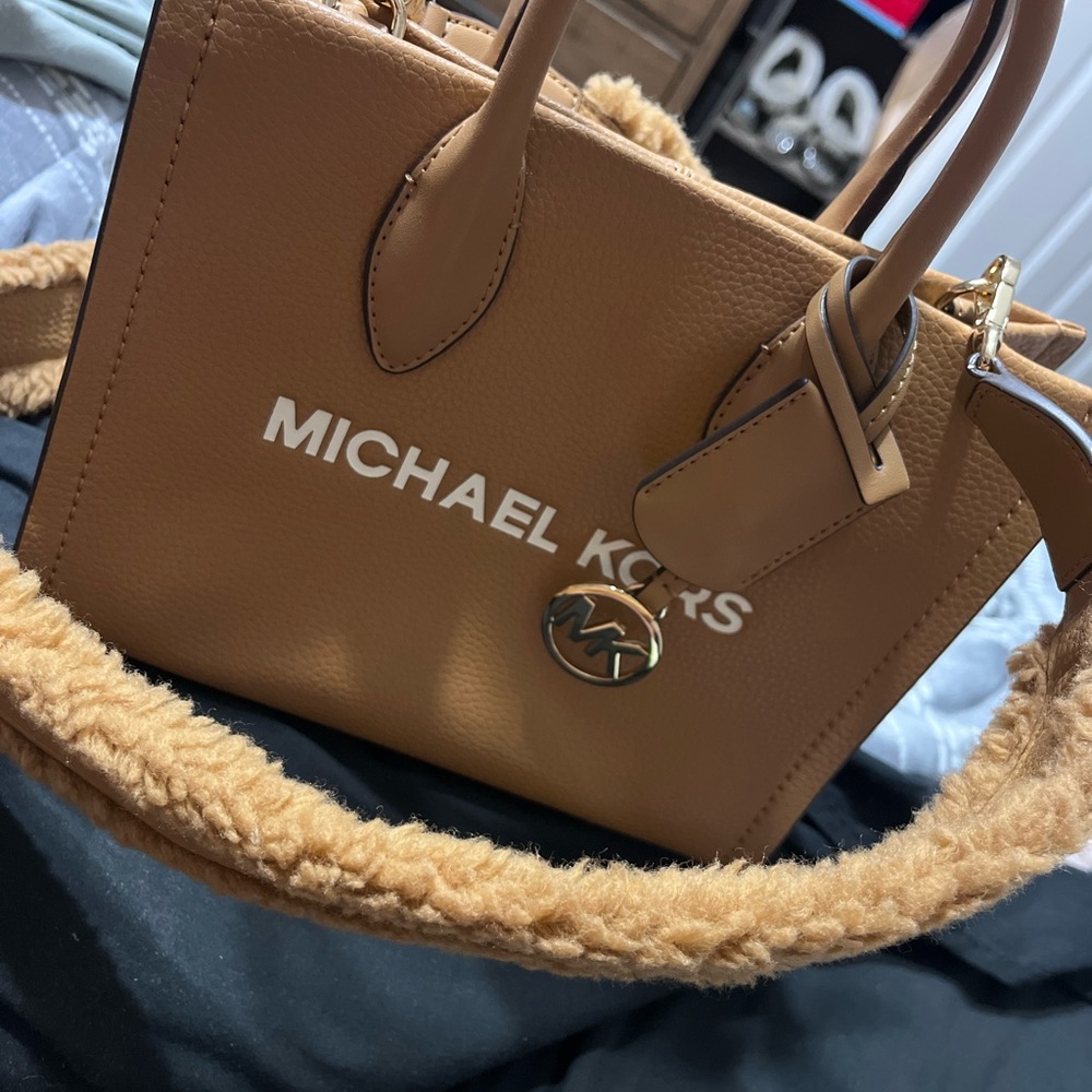 Michael Kors Brown Satchel Bag